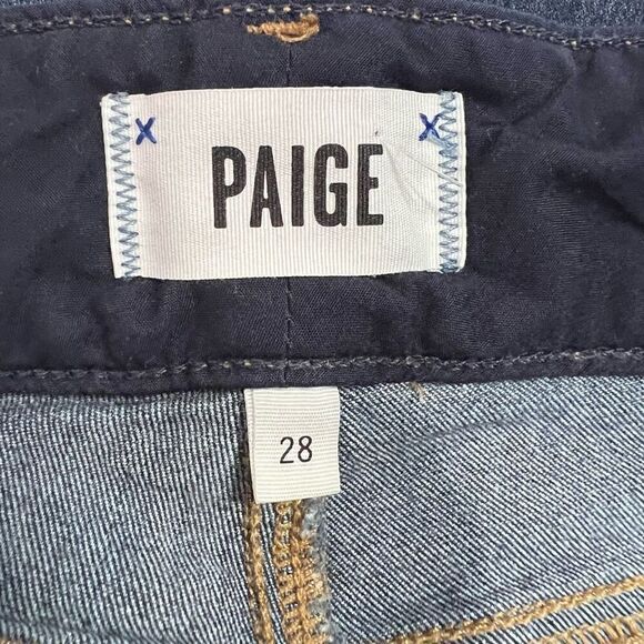 Paige Hidden Hills Ingrid Dark Wash Jeans Sz 28” Women’s - Picture 3 of 9